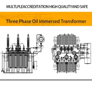 110kv High Voltage Special Oil Immersed Power Transformer