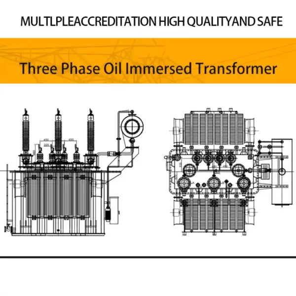 110kv High Voltage Special Oil Immersed Power Transformer