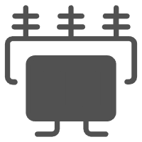 Transformer manufacturer icon