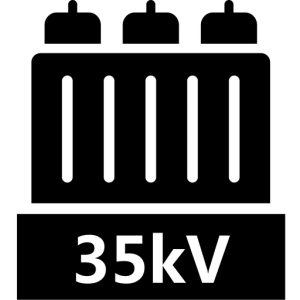 Transformer manufacturer icon