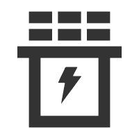 Transformer manufacturer icon