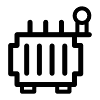 Transformer manufacturer icon