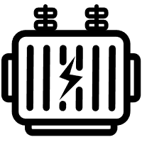 Transformer manufacturer icon
