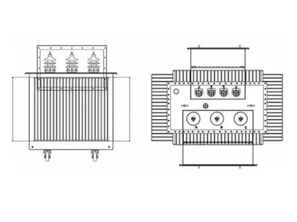 2500 KVA Three Phase Oil Filled Distribution Transformer