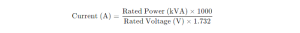 For a three-phase transformer