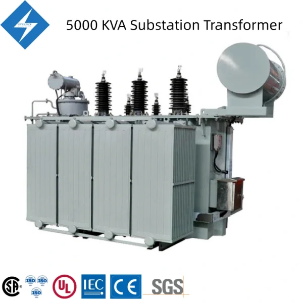 5000 KVA Transformer, 33/0.48KV Oil Immersed Substation Transformer, Made in China, CE UL GOST Certified