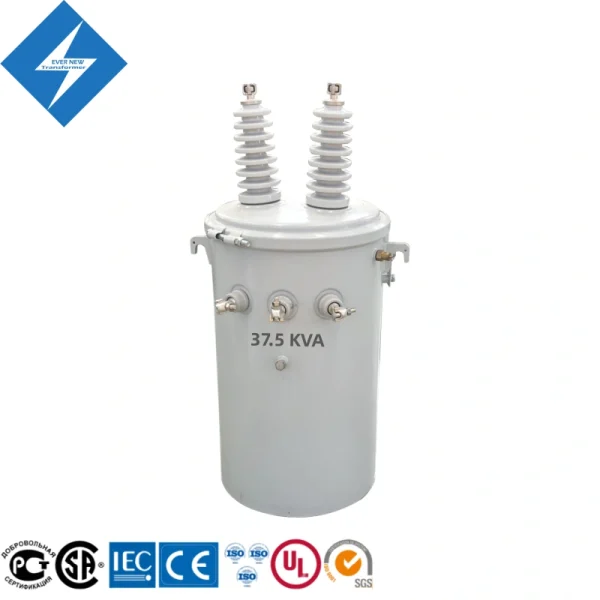 37.5 KVA Single Phase Power Pole Transformer – High-Performance Power Distribution Transformer