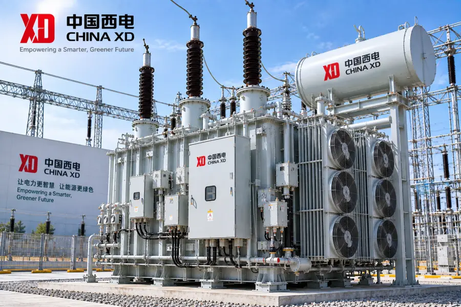 China XD Electric UHV power transformer for extra-high-voltage transmission networks and utility substations featured in the Top 10 Transformer Manufacturers in the World 2026 guide