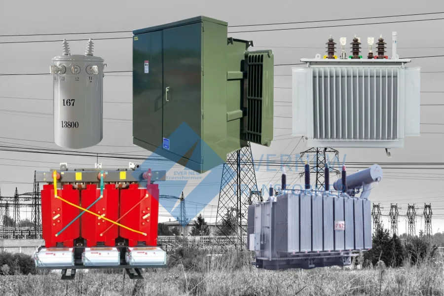 Power Distribution Equipment Transformers ensuring efficient electricity supply and voltage regulation in power grids.