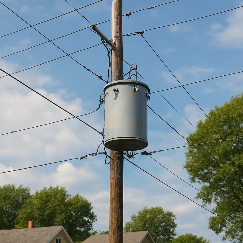 Evernew Transformer 35kV high voltage telephone pole transformer, 10kVA–250kVA capacity, factory direct supply to USA, Canada, Brazil, UK, Germany, Spain, Italy, and global markets