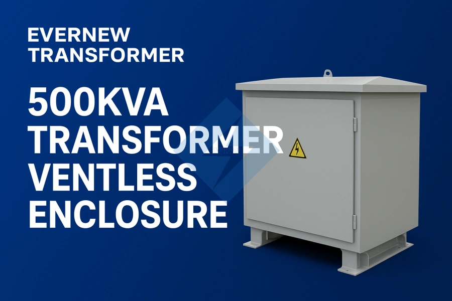 500kVA Transformer Ventless Enclosure by Energy Transformer – sealed, compact, and efficient power distribution solution for USA, Canada, UK, Germany, France, Spain, Italy, Netherlands, and Australia