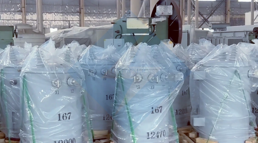 Evernew Transformer power line transformer manufactured in China, engineered for global utility markets including the US, Canada, UK, Germany, France, Netherlands, Spain, Italy, Australia, and Portugal.