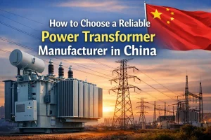 High voltage power transformer manufacturing facility of a reliable power transformer manufacturer in China