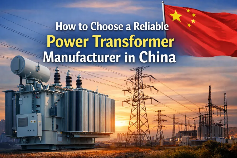 High voltage power transformer manufacturing facility of a reliable power transformer manufacturer in China