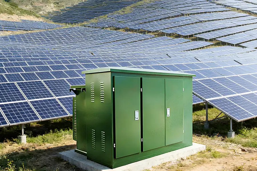 High-efficiency solar photovoltaic transformer manufactured by Evernew Transformer, leading Chinese supplier and factory for B2B wholesale projects in 2026, designed for industrial, commercial, and utility-scale solar installations with low-loss technology.