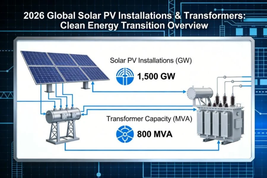 High-efficiency solar PV transformer manufactured by Evernew Transformer, a leading Chinese supplier and factory providing bulk supply, OEM/ODM customization, and industrial-grade transformer solutions for commercial and utility-scale solar projects in 2026.