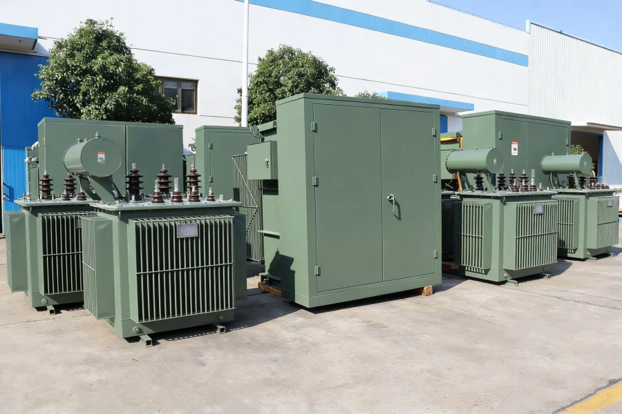 Evernew Transformer 2000 kVA pad-mounted transformer installed for Canadian project in collaboration with Spanish client