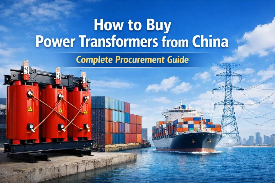 How to buy power transformers from China complete procurement guide by Evernew Transformer showing global sourcing and industrial power equipment overview