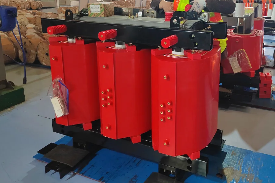 2500 kVA dry type transformer cast resin medium voltage transformer for industrial power distribution projects