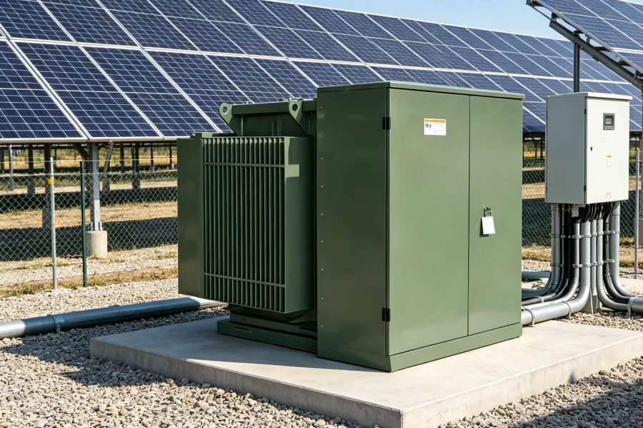 China solar power transformer 500kVA to 5000kVA 11kV 22kV 33kV pad mounted transformer for commercial industrial and utility solar projects