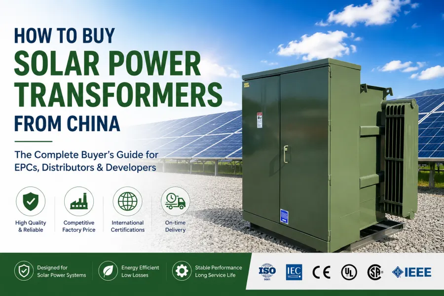 China solar power transformer 500kVA to 5000kVA 11kV 22kV 33kV pad mounted transformer for EPC contractors distributors and solar developers