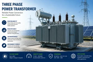 Three Phase Power Transformer Guide with Types, Applications and Complete Transformer Solutions for Industrial and Utility Systems